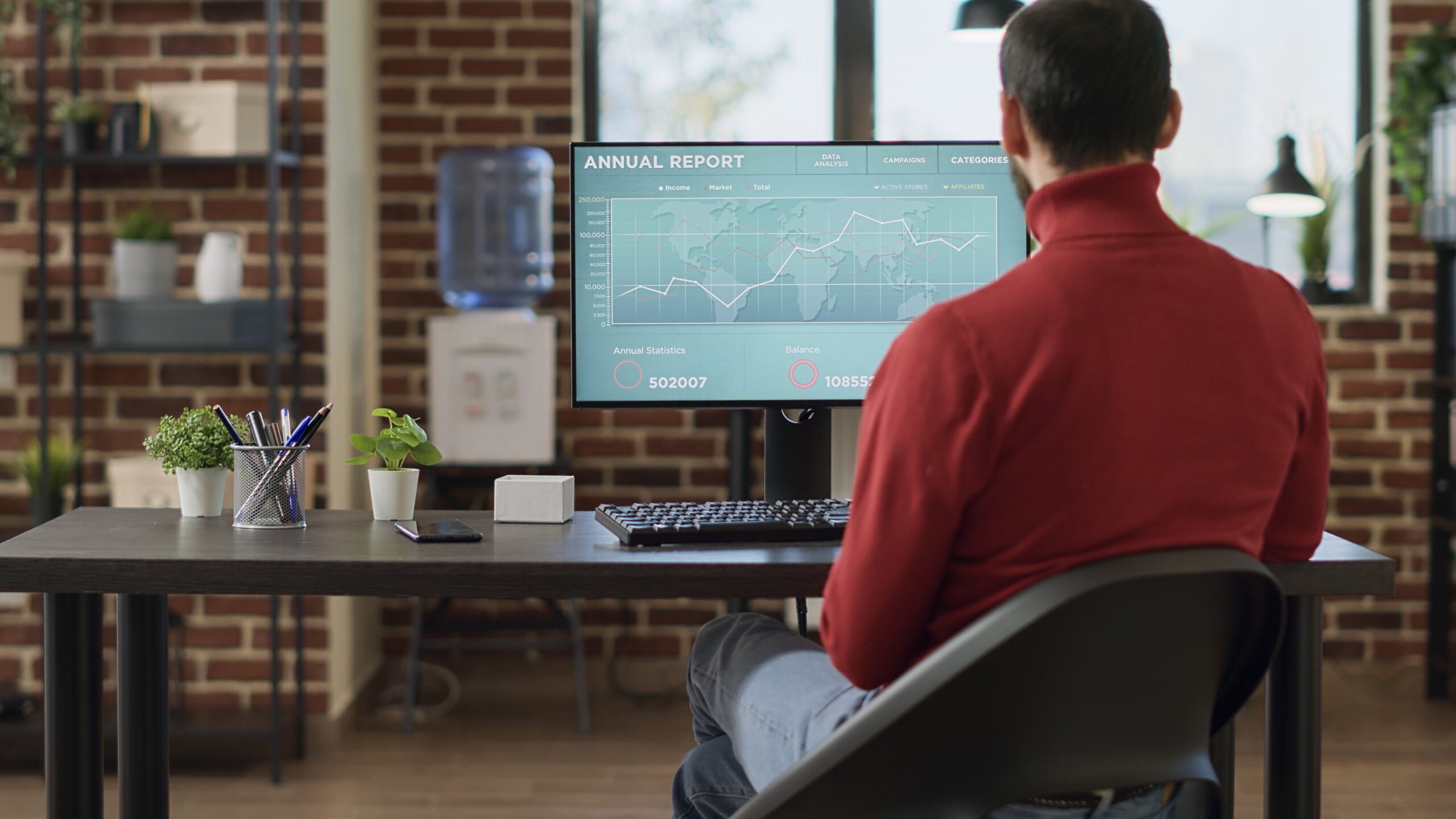 data driven hedge fund strategy illustration